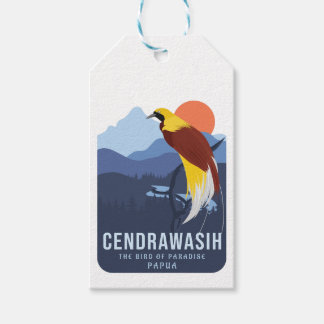 Etiqueta Para Presente Cendrawasih