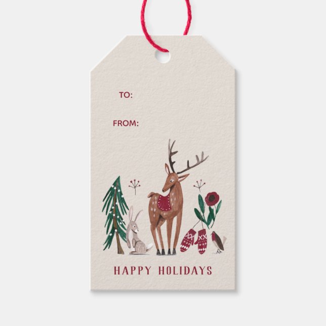 Etiqueta Para Presente Cercas-do-mato (Frente)