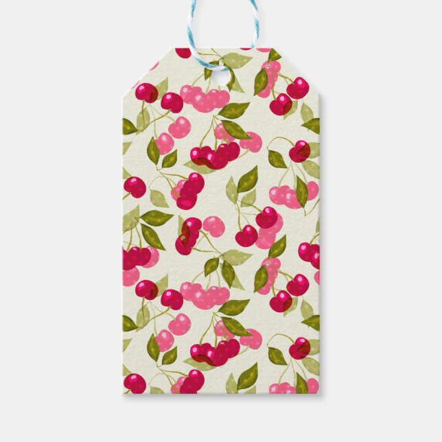 Etiqueta Para Presente Cereja-pirata (Frente)