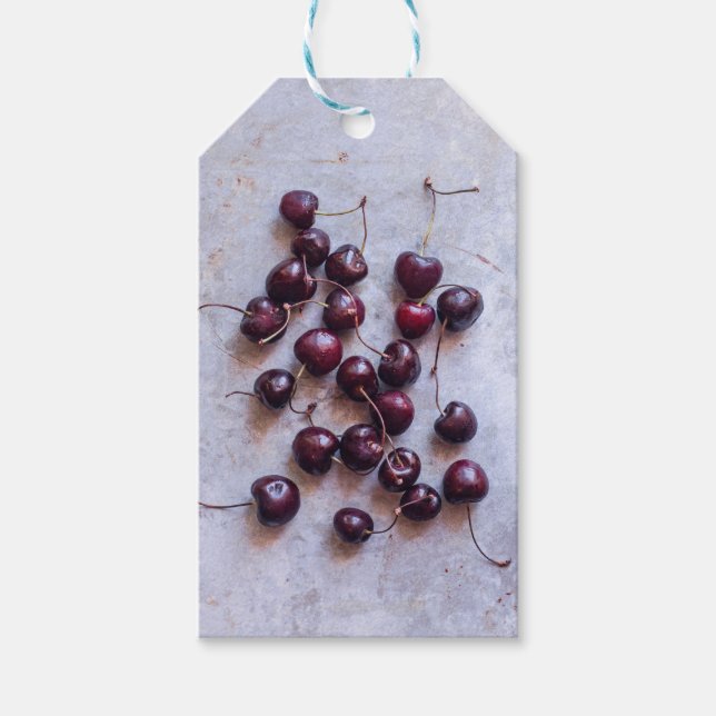 Etiqueta Para Presente Cerejas (Frente)
