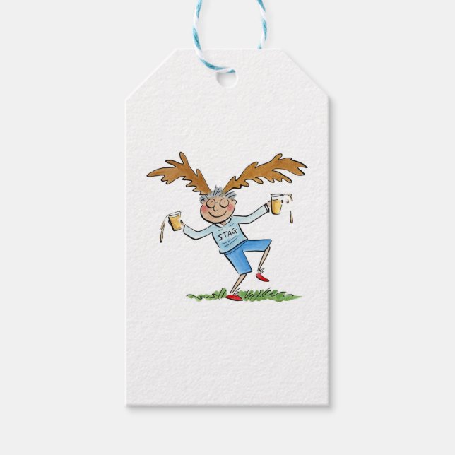 Etiqueta Para Presente Cervo (Frente)