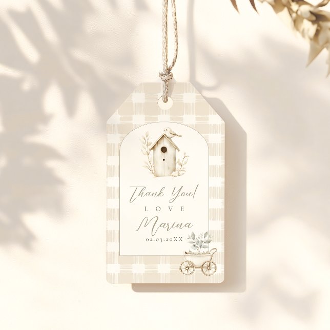 Etiqueta Para Presente Chá de Bebê do Pequeno Broto (Criador carregado)