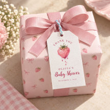 Chá de Bebê Doce Morango