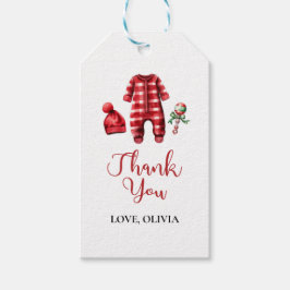 Etiqueta Para Presente Chá de Bebê Santa Baby Natal