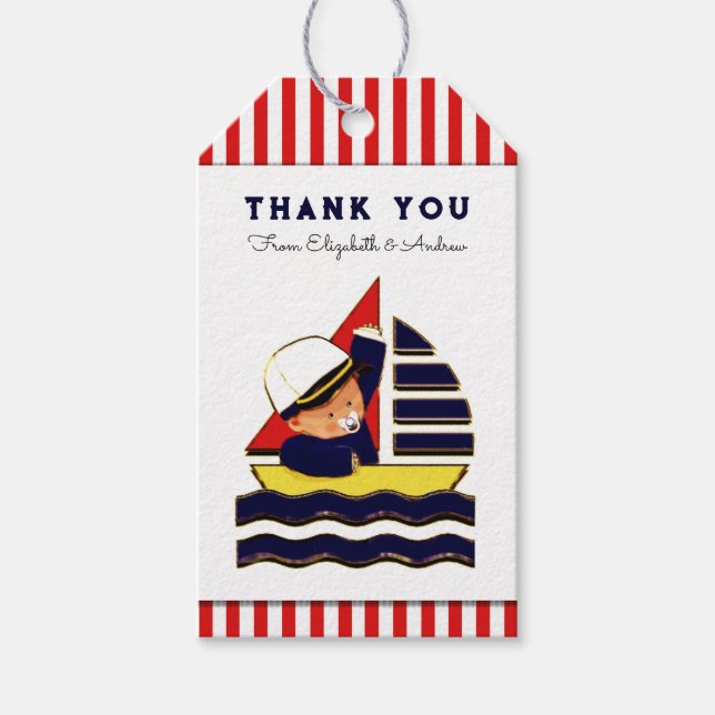 Etiqueta Para Presente Chá de fraldas (Frente)