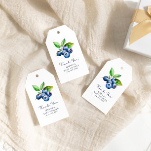 Etiqueta Para Presente Chá de fraldas Berry Sweet Blueberry