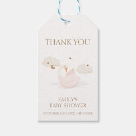 Etiqueta Para Presente Chá de fraldas de Estrela da Lua da Princesa Simpl