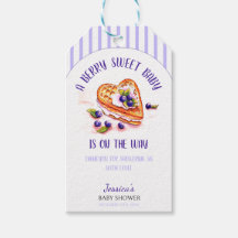 Chá de fraldas de queda de Berry Sweet Blue