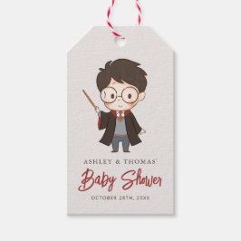 Etiqueta Para Presente Chá de fraldas Harry Potter simples