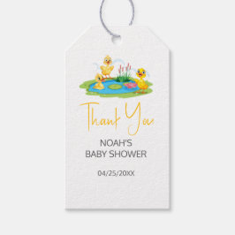 Etiqueta Para Presente Chá de fraldas verde animal Safari