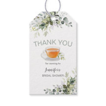 Chá de noiva com tema de chá