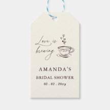 Chá de Noiva Simple Love is Brewing Coffee