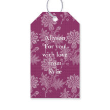 Chá de Noivas de Renda Floral Borgonha