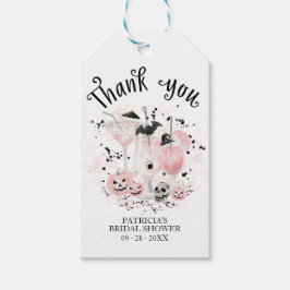 Etiqueta Para Presente Chá de panela De Halloween De Cocktails Bonitos Ob