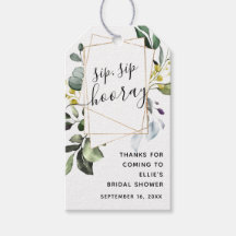 Chá de panela de Porte Dourado Geométrico Geométri