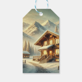 Etiqueta Para Presente Charme alpino
