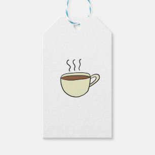 ETIQUETA PARA PRESENTE CHÁVENA DE CAFÉ BONITO