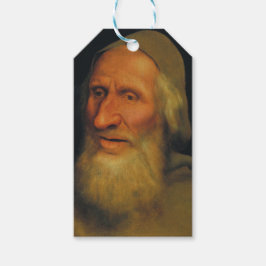 Etiqueta Para Presente Chefe de um Velho (por Quentin Metsys)