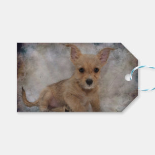 Etiqueta Para Presente Chihuahua/filhote de cachorro de Yorkie