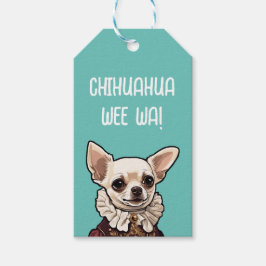 Etiqueta Para Presente Chihuahua wee wa