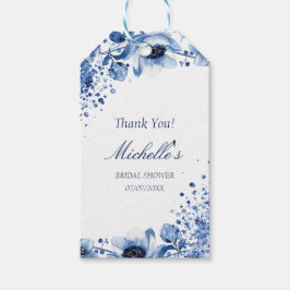 Etiqueta Para Presente Chinoiserie Asiática Light Blue Bridgerton