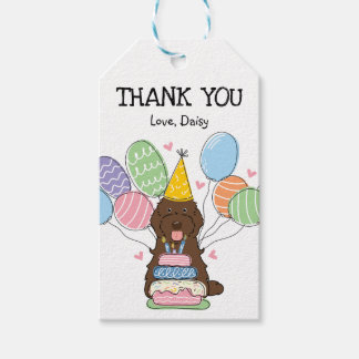 Etiqueta Para Presente Chocolate Cockapoo Festa de aniversário Cavapoo Fa