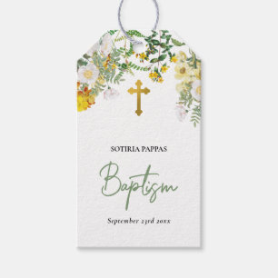Etiqueta Para Presente Christening Baptism Favor Boy Girl