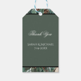 Etiqueta Para Presente Christmas Greenery Wedding