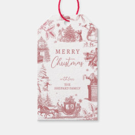 Etiqueta Para Presente Christmas Party Chinoiserie