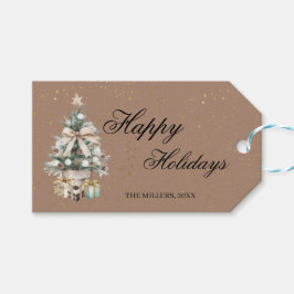 Etiqueta Para Presente Christmas Tree