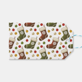 Etiqueta Para Presente Christmas Wreaths