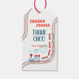 Etiqueta Para Presente Chugga Choo Boy Vintage Train Birthday Gift Tags