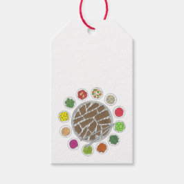 Etiqueta Para Presente Churrasco coreano Barbecue - Comida de Banchan tor