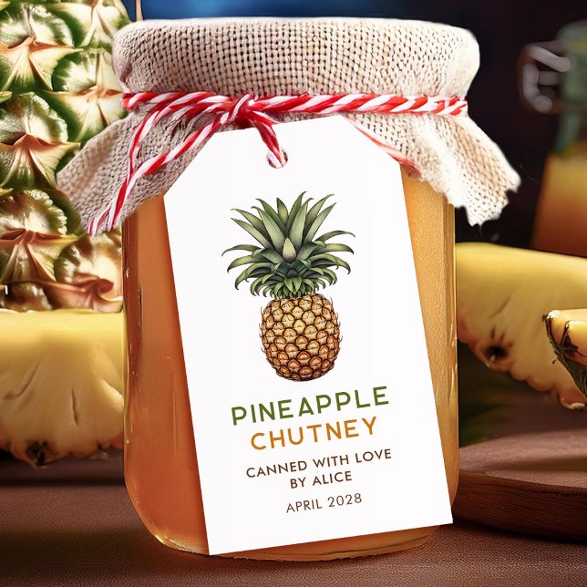Etiqueta Para Presente Chutney de abacate conserva caseira (Criador carregado)