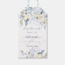 Chuva de Noiva H2 Azul Hortênsias Rosas Creme