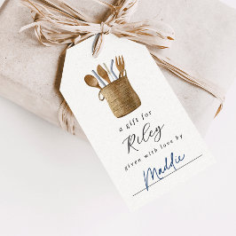 Etiqueta Para Presente Chuveiro de Cozinha Exposição de Chuveiro de Noiva