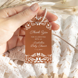 Etiqueta Para Presente Cielito Lindo Chá de fraldas Mexicano Obrigado