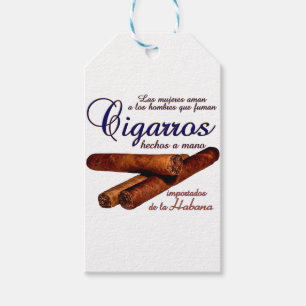 Etiqueta Para Presente Cigarros - Cirars