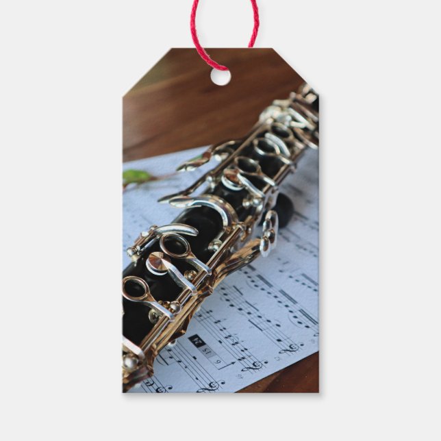 Etiqueta Para Presente Clarinete, Concerto Nº 3, (Frente)