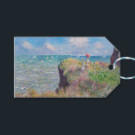 Etiqueta Para Presente Claude Monet - Cliff Walk em Pourville<br><div class="desc">Cliff Walk em Pourville / Promenade sur la falaise,  Pourville - Claude Monet,  1882</div>