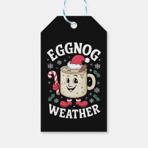 Etiqueta Para Presente Clima de Leite de Coco Natal Natal Retro