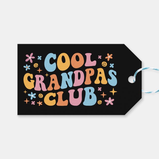 Etiqueta Para Presente Clube dos Avôs Incríveis III (Frente (horizontal))