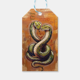 Etiqueta Para Presente Cobra de Wooden 2025