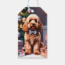 Etiqueta Para Presente Cockapoo Natal
