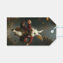 Etiqueta Para Presente Coelhinho Ladrão de Corações Personalizado Conto d