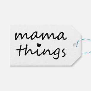 Etiqueta Para Presente Coisas de Mamãe Primeiro Dia das Mães Nova Mãe