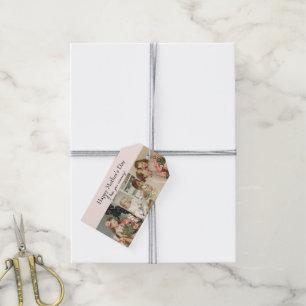 Etiqueta Para Presente Colagem e mensagem de fotos - Presente personaliza