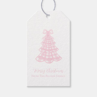 Etiqueta Para Presente Coleção de Addy - Etiqueta de presente da árvore d