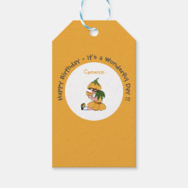 Etiqueta Para Presente Coleção de Flower Whimsic Child