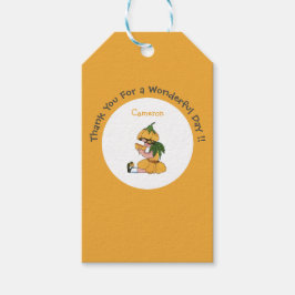 Etiqueta Para Presente Coleção de Flower Whimsic Child